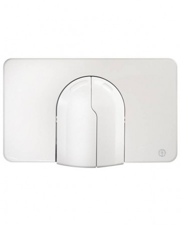 Veggknapp Duo Hvit i eldre utførelse