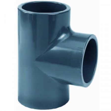 T-stykke / T-rør 90° PVC-U 20 mm, PN16